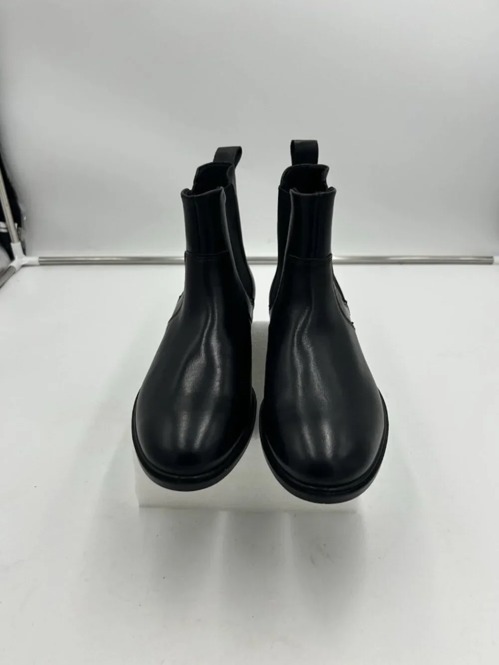 ECCO Women's Touch 15 Chelsea Black Leather Boots Size EUR 40 US 9-9.5 NEW